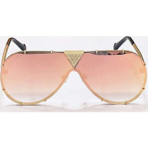 Classic CRYSTAL Sunglasses Women Luxury Brand Desgin Female Sun Glasses Male Goggles Shadow UV400 Eyewear Oculos De Sol