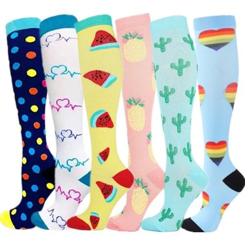 XXL Large Size Compression Socks Doctor Nurse Golfs Tube Fit Medical Edema Diabetes Varicose Veins,Soccer Football Stockings