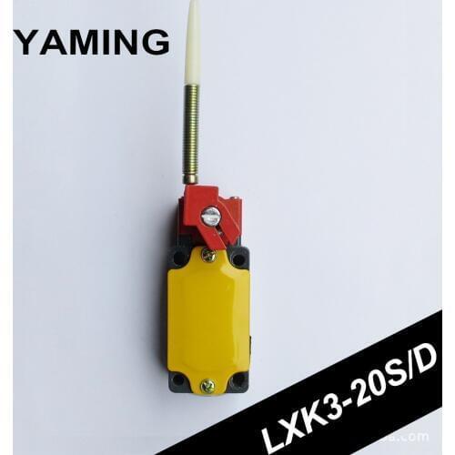 LXK3-20S/D Limit switch Elasticity Spring Pendulum Bar Type Automatic Reset NO/NC Travel Micro Switch 10A AC380V DC220V