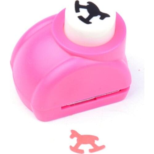 Merry-go-round shaped 5/8" paper EVA hole punches greeting card handmade whirligig craft punch cortador de papel de scrapbook