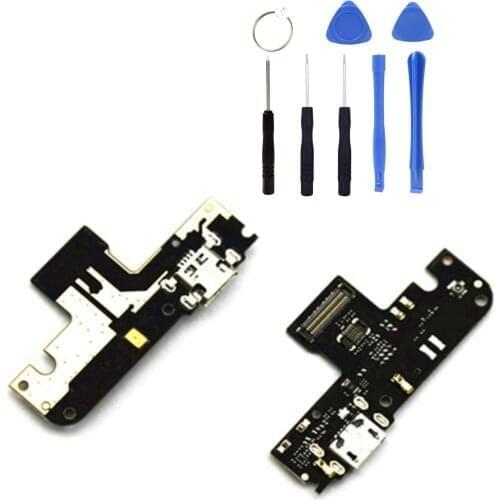 New USB Charging Port Jack Dock Plug Connector Charge Board Flex Cable Mobile Phone Parts FOR Xiaomi RedMi NOTE 5A PRİME