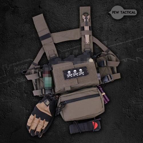 PEWTAC MK3 MK4 Tactical Vest Tactical Trend Chest Bag D3 Belly Bag 500d Extinction High Configuration