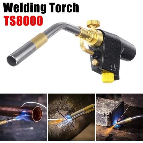 TS8000 Bernzomatic Style Blow Torch Kit Brazing Soldering Mapp Gas Map Propane
