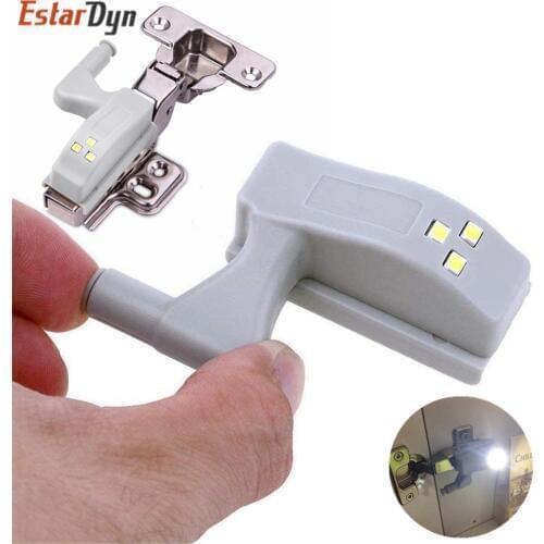 Universal Cabinet Wardrobe Hinge LED light Closet Cupboard Door lamp Auto Switch ON/OFF Night light For Cupboard Closet Kitchen