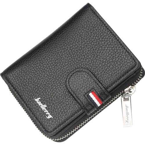 High Quality Pu Leather Wallet Samll Men Wallets Brand Coins Purse Red PU Leather Wallets Card Holder Unisex