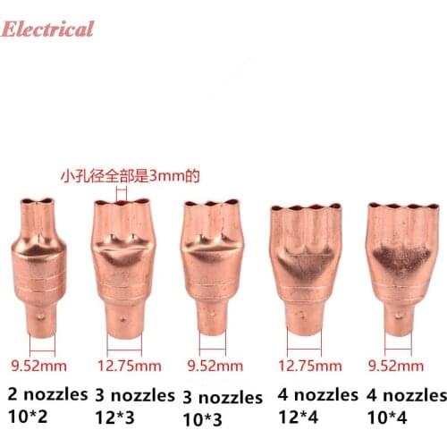 1PC General-purpose Refrigerator//Air Conditioner/Heat Pump Copper Tube Capillary Filter 2/3/4 Nozzles Flattening Filter