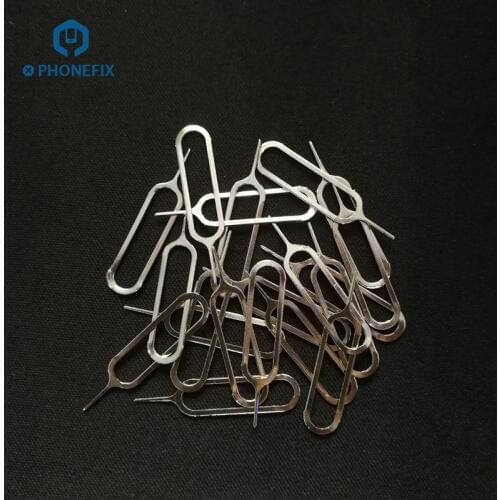 10 Pcs Universal Sim Card Tray Pin Ejecting Removal Needle Opener Ejector Opening Repair for iPhone and All Mobile Phones