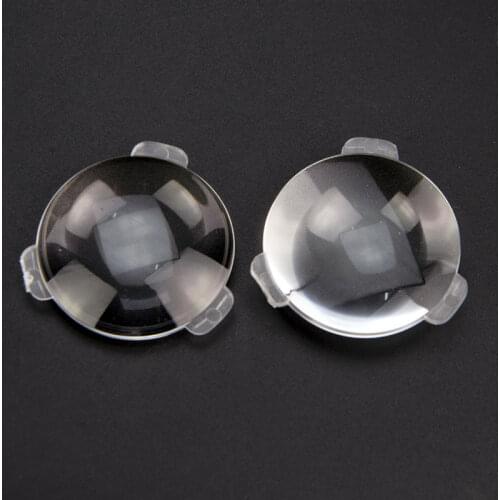 2PCS 3D Virtual Reality VR Glasses Lens BiConvex PMMA Google Cardboard DIY 3D BOX Double Convex Lenses