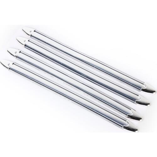 4Pcs Auto Front/Rear Bumper Corner Guard Anti-Scratch Protection Strip 40cm