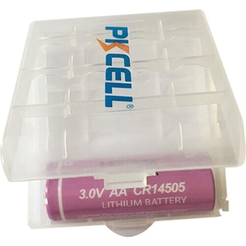 40PCS CR14505 3V AA Lithium Battery Li MnO2 Battery 1400mAh with 10PCS Battery Box For camera, Medical equipment,Lamp,Radio