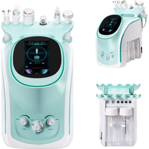 7 in 1 Salon Spa Beauty Peeling Vacuum Blackhead Remover Face Pore Cleaning Water Best Oxygen Jet Facial Machine