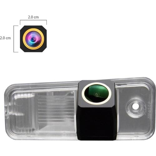 Misayaee Golden HD Car Rear View Reverse Camera Plate Light for Kia Carens/Rondo RP 2013~2018/ Hyundai Creta Azera TG 2006~2011