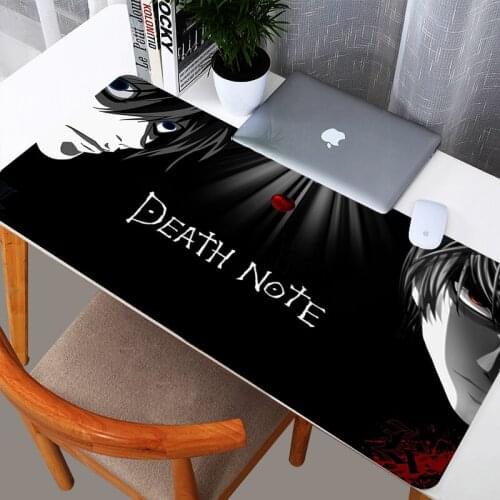 Large Extended Mouse Pad Death Note Customized Gaming Mouse Pad Design XXL Size 300mm*800mm Laptop Keyboard Mat