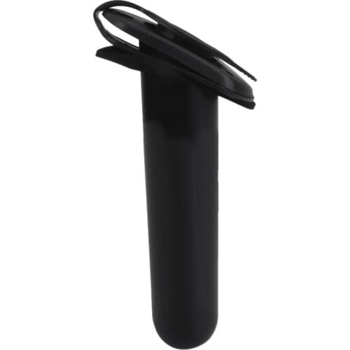 Black Flush Mount Fishing Rod Holder Gasket Cover Kayak Boat Accessories