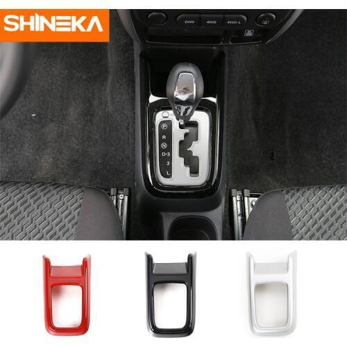 SHINEKA Car-Styling ABS Gear Shift Decorative Cover Trim for Suziki Jimny 2007+Car Accessories