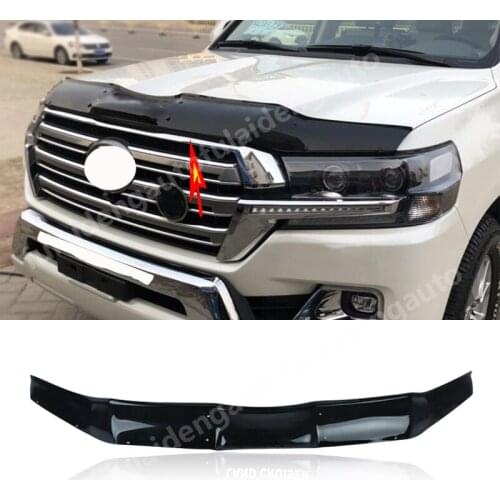 For Toyota Land Cruiser LC200 2016-2020 Bra Hood Protector Deflector Protection Bonnet Guard Bra Bug Guard Car Accessories