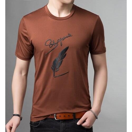 Fashion Brand Tshirt Mens High Quality Cotton Tops Streetwear Print Long Sleeve T-Shirt Slim Fit Men Clothes graphic t shirts