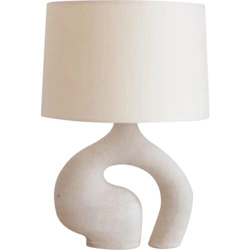 Art retro industrial home decoration table lamp modern resin table lamp bedside lighting lamps