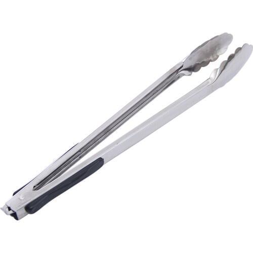 2020 Stainless Steel Kitchen Tongs Utensils Heat Resistant Food Tongs for Frying Cooking Serving Barbecue