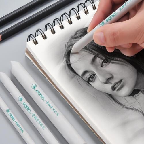 Maries Tortillon Art Sketch Paper Wiper Pens S/M/L Blending Smudge Stump Tortillon Sketch Drawing Paper Pen Sketch Smudge Brush