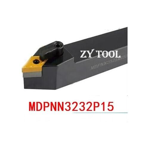 MDPNN3232P15 Metal Lathe Cutting Tools,CNC Turning Tool,Lathe Machine Tools, External Turning Tool Type MDPNN 32*32*170mm