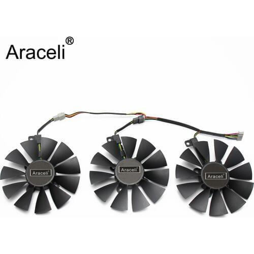 New 87MM PLD09210S12M PLD09210S12HH Cooling Fan Replace For ASUS Strix GTX 1060 OC 1070 1080 GTX 1080Ti RX 480 Graphics Card Fan