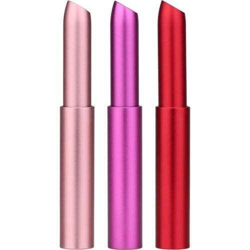 Moonman Metal Fountain Pen Candy Lipstick Short Ink Pen EF/F 0.38/0.5mm Delicate Pocket Writing Gift for Birthday Festival