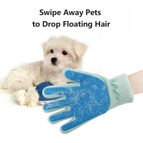 Cat Pet Grooming Deshedding Brush Gloves Effective Cleaning Pet Glove Comb Dog Hair Comb Pet Supplies off Hair Removal Device