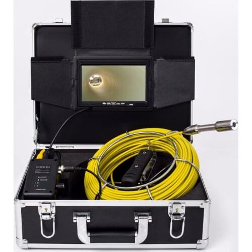Waterproof 23MM Camera Head 7 inch Monitor 20m Cable Sewer Pipe Snake Inspection System With Used For Used for Pipe Inspection