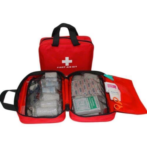 First Aid Kit Car Travel First Aid Bag Large Outdoor Emergency kit Bag Camping Survival kits Medical Bag