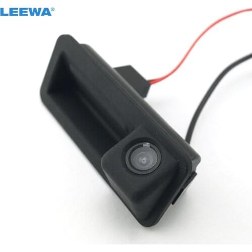 LEEWA Car Rearview Camera Trunk Handle Camera for Land Rover Freelander Range Rover Ford Mondeo Fiesta S-Max Focus 2C3C Original
