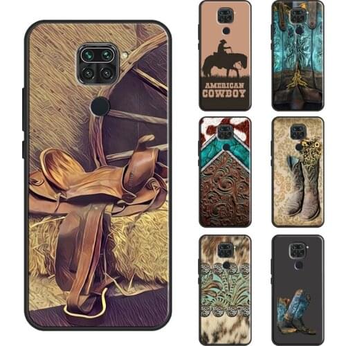 Rustic cowboy cowgirl western country Case For Xiaomi Redmi Note 10 Pro Note 8 9S 8T Note 9 Pro Coque For Redmi 9T 9C 9A 7A 8A