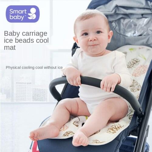 Baby Carriage Mat Summer Baby Stroller Cushion Child Safety Seat Cool Pad Ice Pad Universal