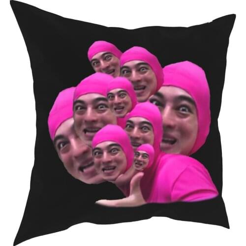 Filthy Frank Pink Guy Pillowcase Printed Polyester Cushion Cover Decorations Pillow Case Cover Home Dropshipping 45*45cm