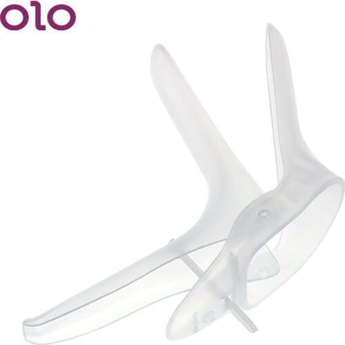 OLO Anal Speculum Colposcopy Voyeuristic Device Medical Themed Toys Expansion Vaginal Sex Toys for Women Adult Product Plastic