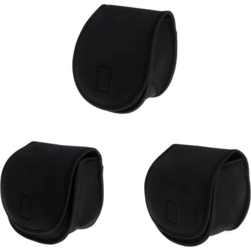 Portable Fishing Reel Bag Protective Case Cover for Drum/Spinning/Raft Reel Fishing Pouch Cover Fishing Tackle