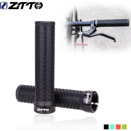 Durable MTB Mountain Bike Grips Anti-Slip Outdoor Shock-Proof Rubber Fixed Gear Bicycle Handlebar Grip Road Cycling Parts