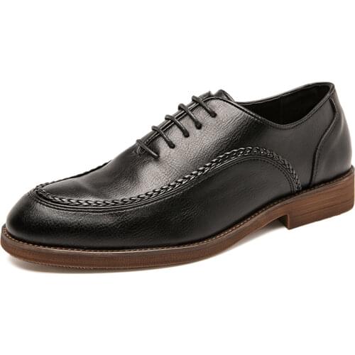 Quaoar Men's Patent Leather Shoes