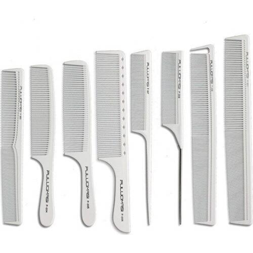 Dog pet comb hairdressing static comb pointed tail comb male and female styling comb haircut flat head comb double-sided comb