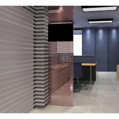 Rose Gold Solar Window Film Office partition Privacy film Anti UV Decorative Foil,Static Cling for Home Office Building1.52*30m