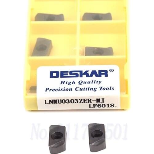 LNMU0303ZER MJ LF6018 CNC Lathe Turning Tool Milling Carbide Inserts External Turning Tools Milling Inserts,For Stainless Steel