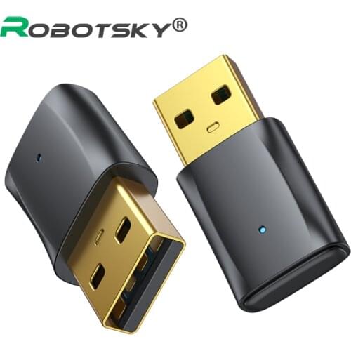 USB Bluetooth 5.0 Adapter For PC Computer Bluetooth Transmitter Audio Receiver Wireless Dongle Adapter For Laptop Headphone