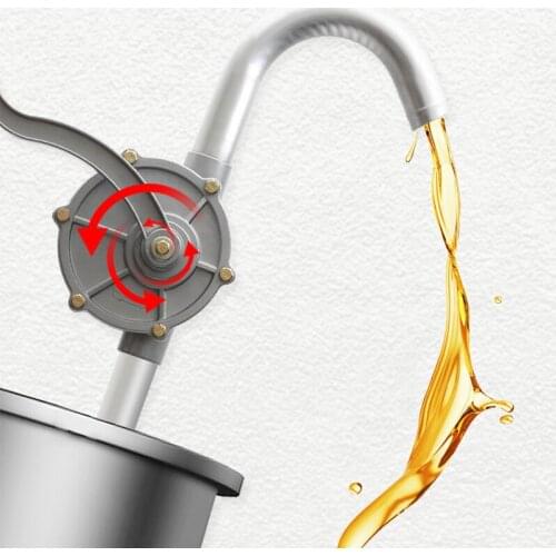 Suction pump manual small portable hand-operated self-priming diesel barrel oil fast oiler oil pumping