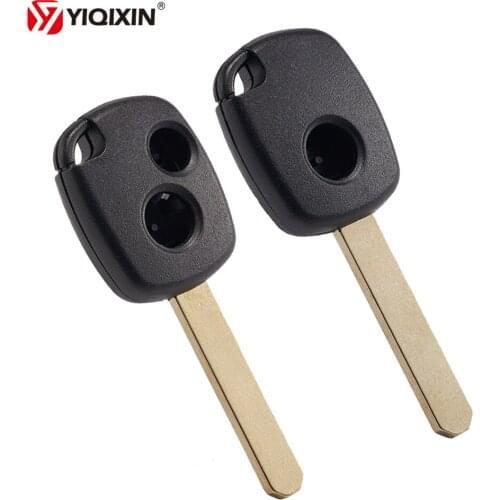 YIQIXIN 1/2 Button Remote Car Key Shell Fob For Honda CR-V Fit City Civic accord Stepwagon Odyssey -2006 Transponder Key
