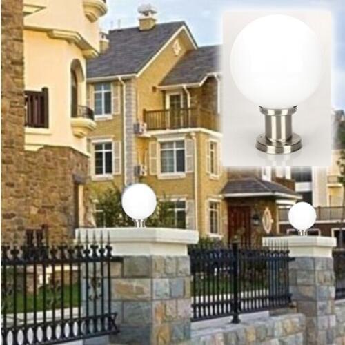 110V 220V 12V 24V landscape lawn sward garden fencing waterproof outdoor fence enclosing round ball sphere wall lamp light