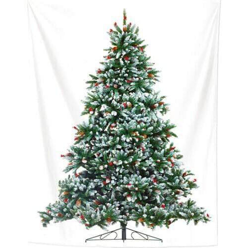 2020 Big Christmas Tree Wall Tapestry Mandala Wall Hanging Bohemian Farmhouse Decor Bedroom Kitchen Witchcraft Tapiz Wall Carpet