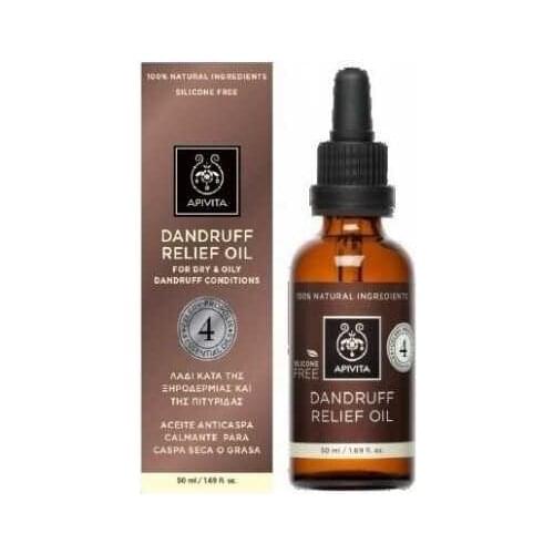 APIVITA ACEITE ANTICASPA CALMANTE PARA CASPA SECA O GRASA 50ML