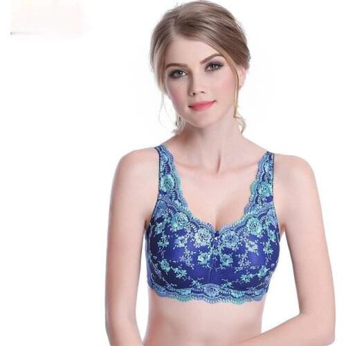 X9018 Steelless Bra Silicone Fake Breast After Surgery Special Bra Mastectomy Bra 75-95ABC Artificial Breasts Bra with Pockets