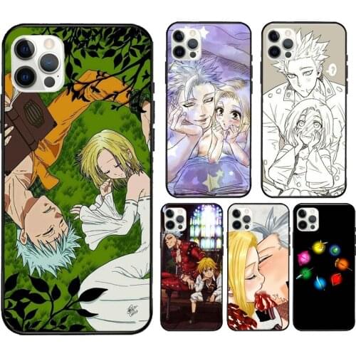 Seven Deadly Sins Anime Cover Case For iPhone XR X XS MAX 12 Mini 11 Pro Max 5S 6S 7 8 Plus SE 2020 Coque