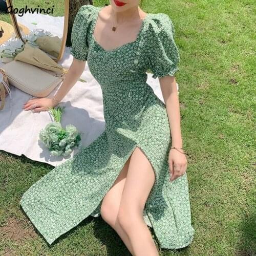 Летние платья с разрезом Goghvinci China At AliExpress